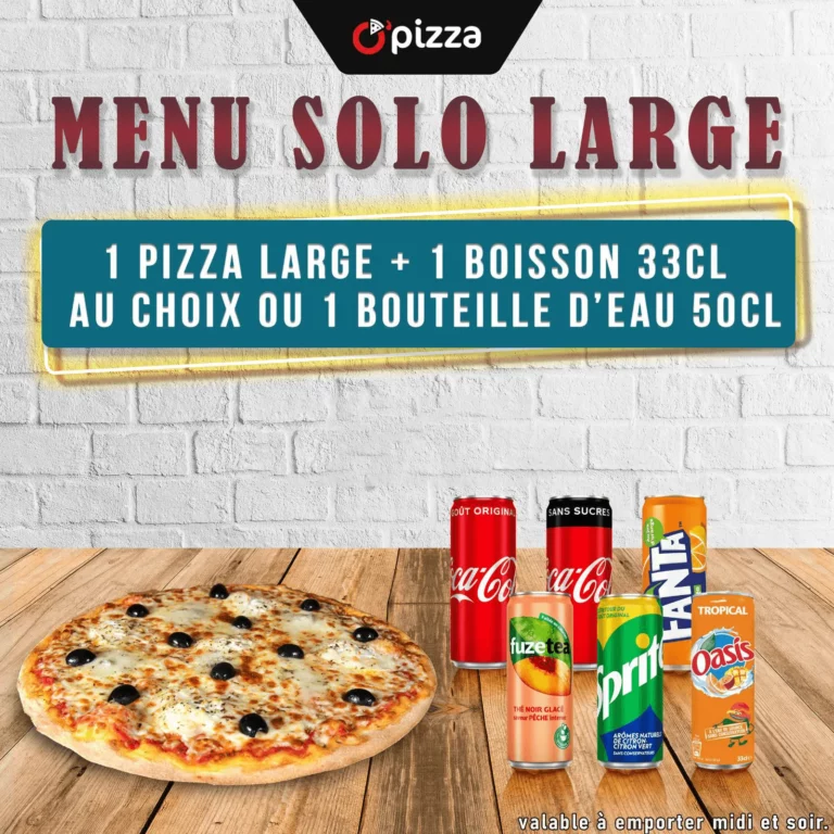 En livraison - Menu Solo Large