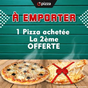 A emporter - 1 Achetée 1 Offerte Large