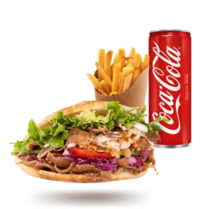 A emporter - Menu Döner + Frites + Boisson 33 cl