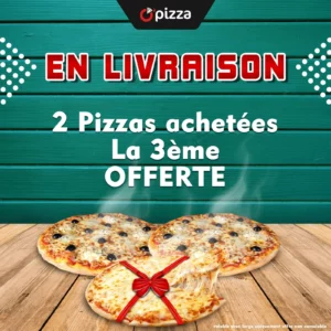 En livraison - 2 Achetées 1 Offerte Large