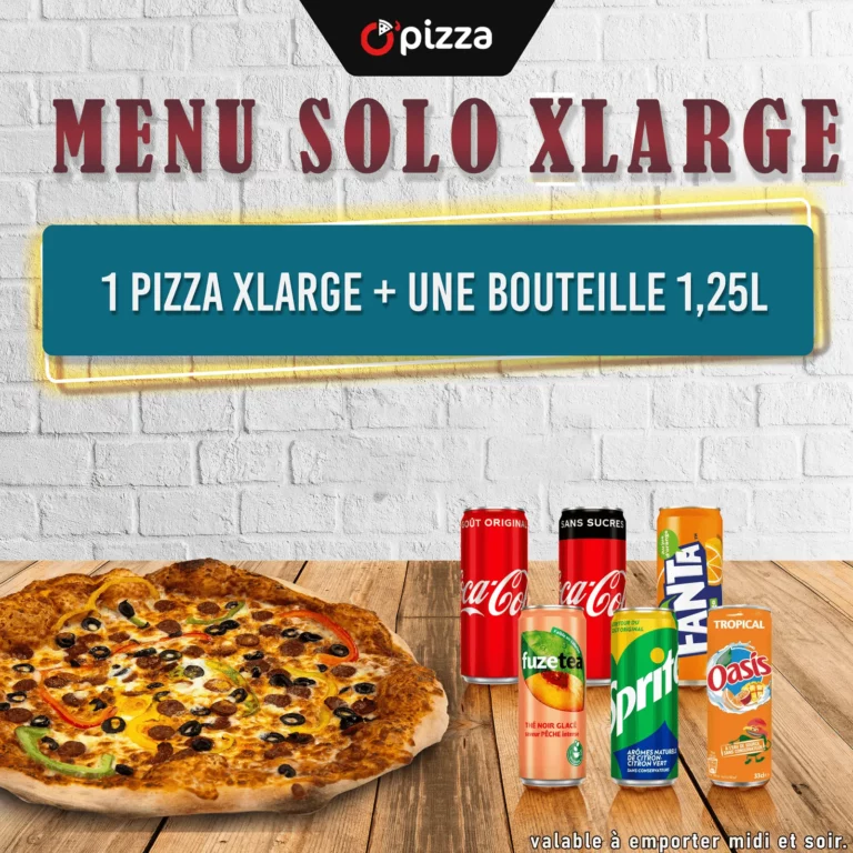 En livraison - Menu Solo XLarge